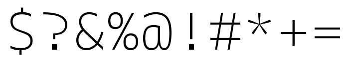 MonoLisa Thin Font OTHER CHARS