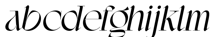 Montgrove   Italic Font LOWERCASE