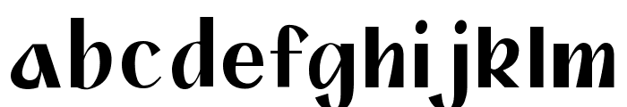 Mosta-AK Angulaire Font LOWERCASE