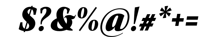 Mountella   Black Italic Font OTHER CHARS