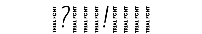 Mozer Trial BookItalic Font OTHER CHARS
