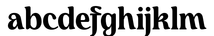 Mufteya   Regular Font LOWERCASE