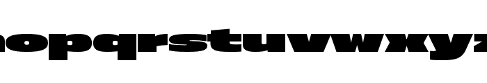 MullerNextExpandedTrial Heavy Font LOWERCASE