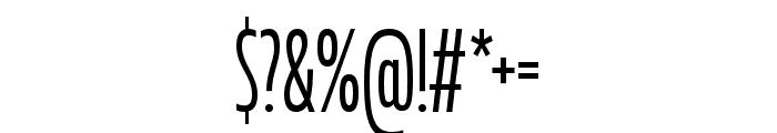 MullerNextExtraCondTrial Regular Font OTHER CHARS