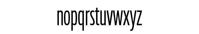 MullerNextExtraCondTrial Regular Font LOWERCASE
