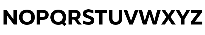 MullerNextTrial ExtraBold Font UPPERCASE
