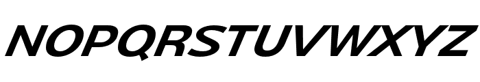 Naoko Medium Italic Font UPPERCASE