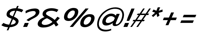 Naoko Regular Italic Font OTHER CHARS