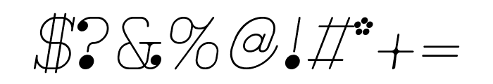 Nb Antiqua Pro Libro Italic Font OTHER CHARS