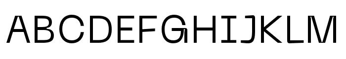 Neue Machina Regular Font UPPERCASE