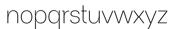 Neue Regrade Variable Font LOWERCASE