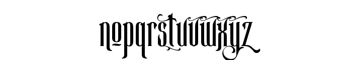 New Brington Font LOWERCASE