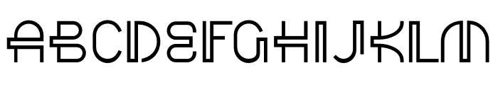 Niche Regular Font UPPERCASE