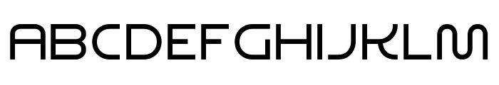 Night Regular Font UPPERCASE