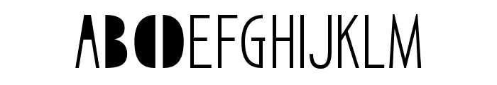 Noise Font LOWERCASE