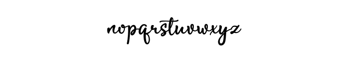 Nostalgic Font LOWERCASE