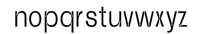 NotchGrotesk CndsdLt Font LOWERCASE