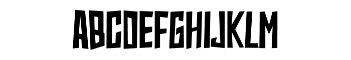 Nozhik Font UPPERCASE