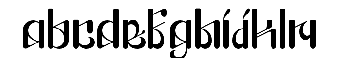 Nubya Font LOWERCASE