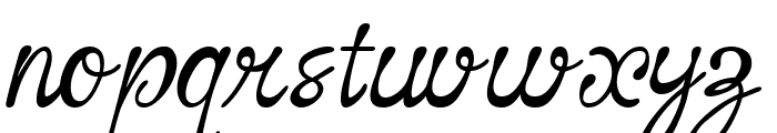 Nufaria Demo Font LOWERCASE