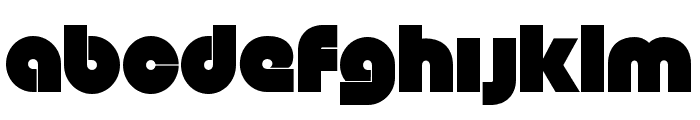 Null Free Font LOWERCASE