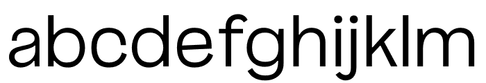 OS Gagnoa TRIAL Regular Font LOWERCASE