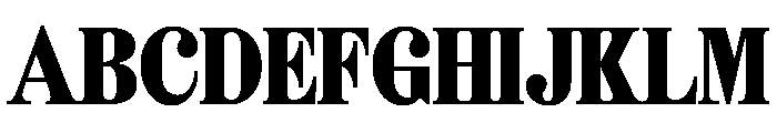 OTTMarlfield Bold Font UPPERCASE