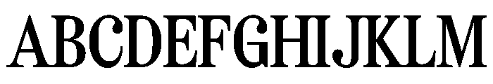 OTTMarlfield Regular Font UPPERCASE