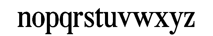 OTTMarlfield Regular Font LOWERCASE