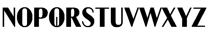 OTTMarlfield SansBold Font UPPERCASE