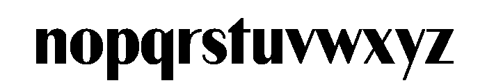 OTTMarlfield SansBold Font LOWERCASE