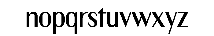 OTTMarlfield SansRegular Font LOWERCASE
