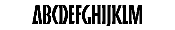 OTTMemoria Bold Font UPPERCASE