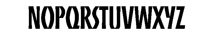 OTTMemoria Bold Font UPPERCASE