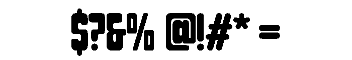 OTTMoore Black Font OTHER CHARS