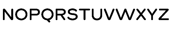 OTTNeufRounded Regular Font UPPERCASE
