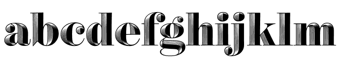 Obsidian Font LOWERCASE