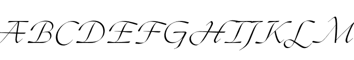 Ogg Light Italic Font UPPERCASE