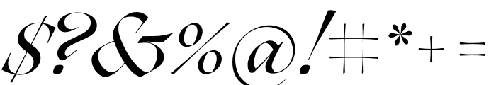 Ogg Medium Italic Font OTHER CHARS