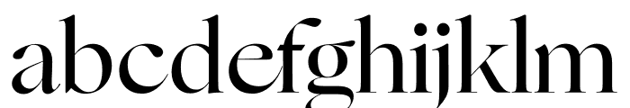 Ogg Medium Font LOWERCASE