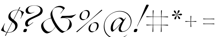 Ogg Regular Italic Font OTHER CHARS