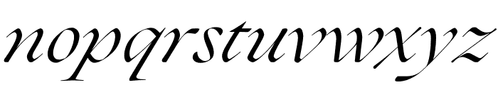 Ogg Regular Italic Font LOWERCASE