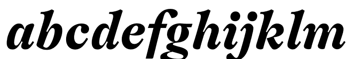 Ogg Text Bold Italic Font LOWERCASE