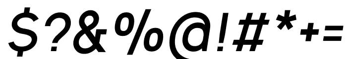 Ogonek Bold Italic Font OTHER CHARS