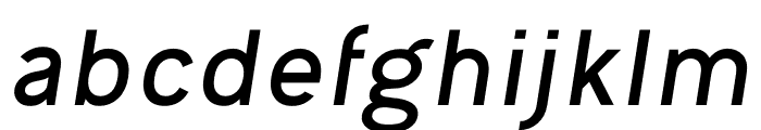 Ogonek Bold Italic Font LOWERCASE