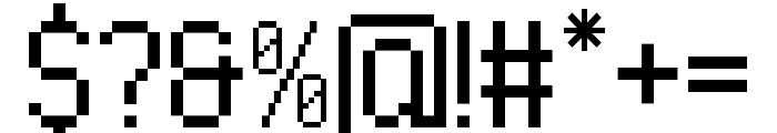 Ohpixel Demo Font OTHER CHARS