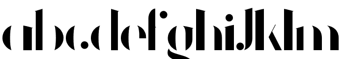 Olegos Font LOWERCASE