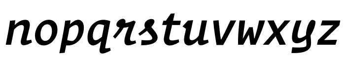 Operator Medium Italic Font LOWERCASE