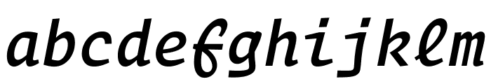 Operator Mono Medium Italic Font LOWERCASE
