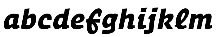 Operator ScreenSmart Black Italic Font LOWERCASE
